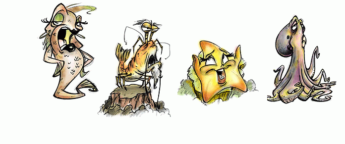 Meet the Locals Characters